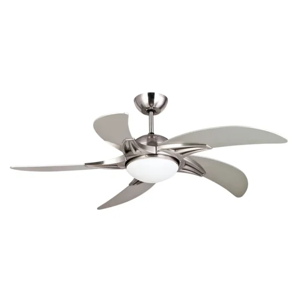 Ceiling Fan Modern Viper Brushed Nickle