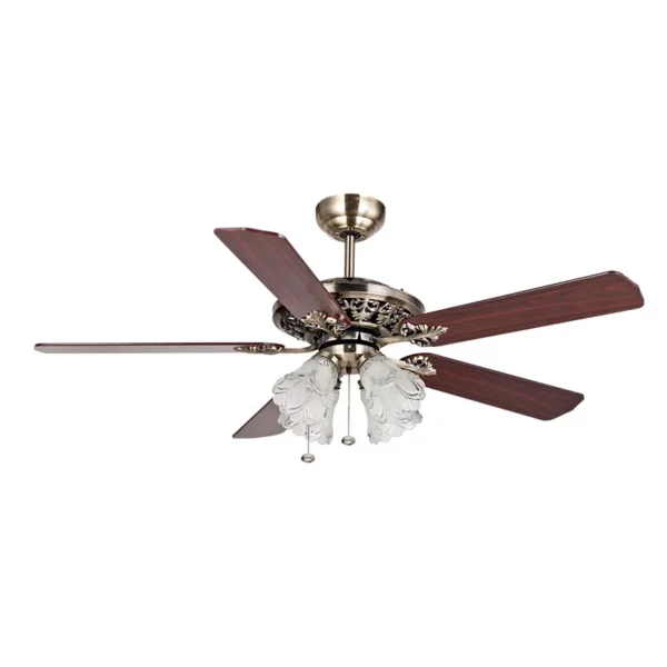 Ceiling Fan Supra 52 Inch Antique Brass