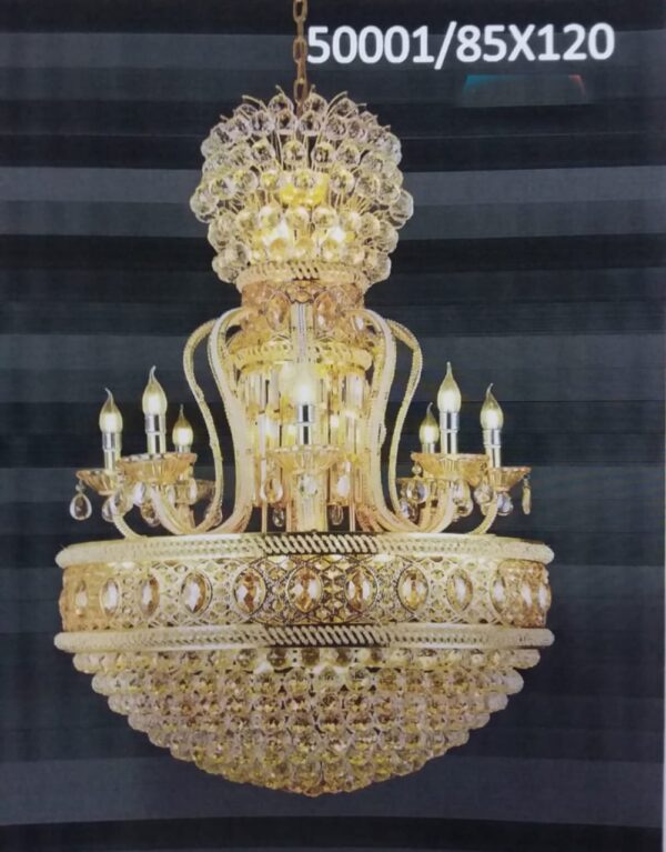 Lampu Gantung Kristal 50001/85cm x 120cm